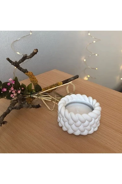 DEKOPOR Dekorea Twista Aromaterapi -- Mum Seti 6 parça doğal soya wax