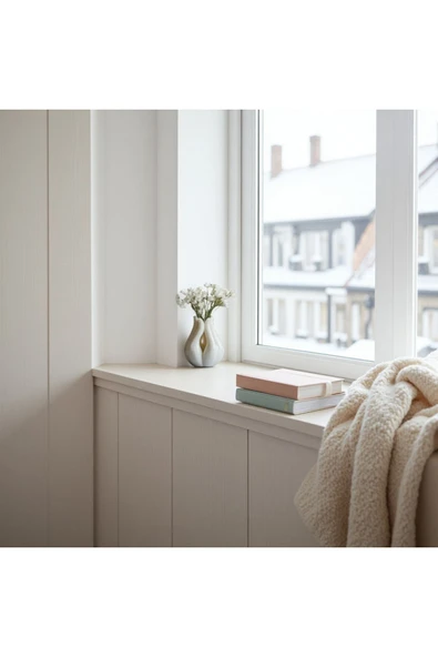 DEKOPOR Şık ve Zarif Dekoratif seramik tozu katkılı Vazo - 8