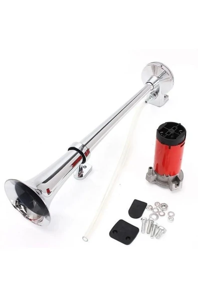 Marine Korna 12v Kendinden Motorlu Krom Havalı Korna - 1