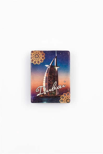 Dubai Temalı Taş Magnet - Resim 3