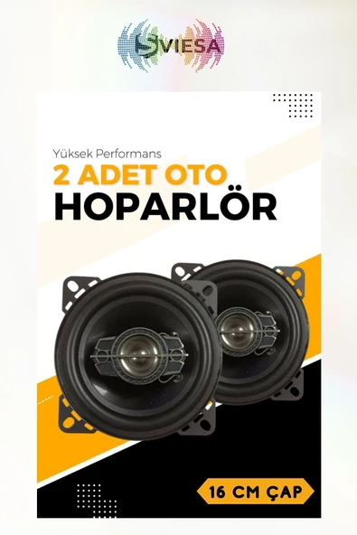 16 Cm Hoparlör 140w Iki Yollu Oto Hoparlörü, 2 Adet ürün görseli 1