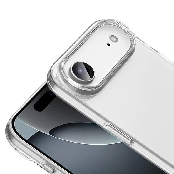 iPhone 17 Air Kılıf Droga Şeffaf Kılıf - Resim 4