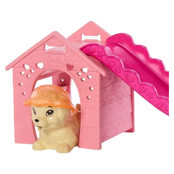 Barbie Köpekçikle Havuz Partisi Oyun Seti JBF35 - Resim 4