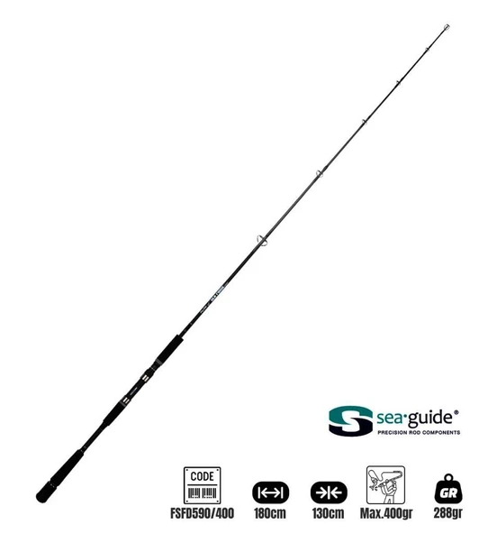Fujin Sea Force Deep S 180cm Max 400gr Tekne Kamış