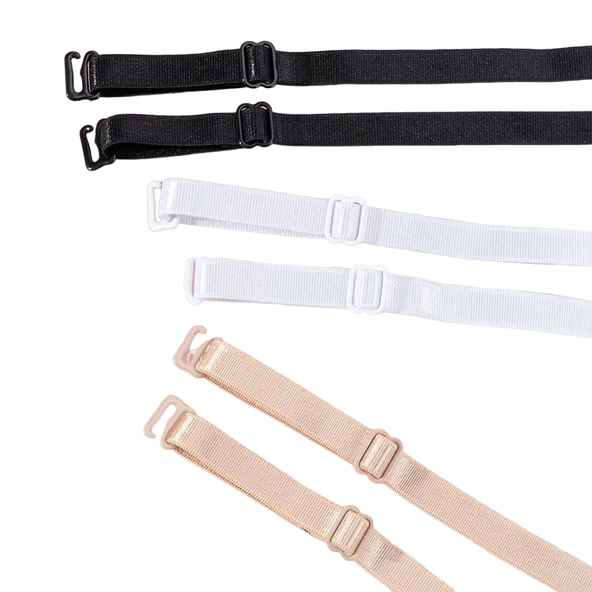 3 Çift Renkli Sütyen Askısı ürün görseli 1