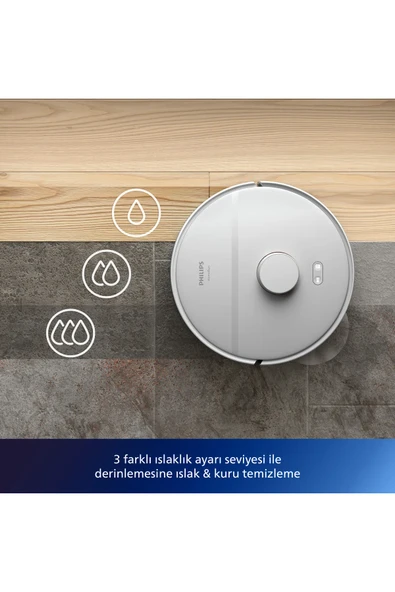 PHİLİPS XU2100/20 İSTASYONLU ROBOT SÜPÜRGE - 10