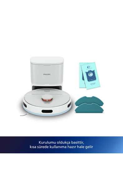 PHİLİPS XU2100/20 İSTASYONLU ROBOT SÜPÜRGE - 8