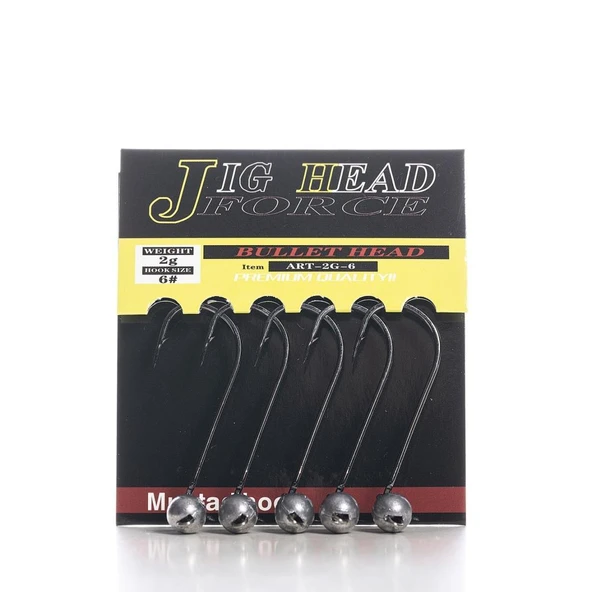 Caretta Force Jig Head Art (Mafsallı) Mustad İğneli - 4