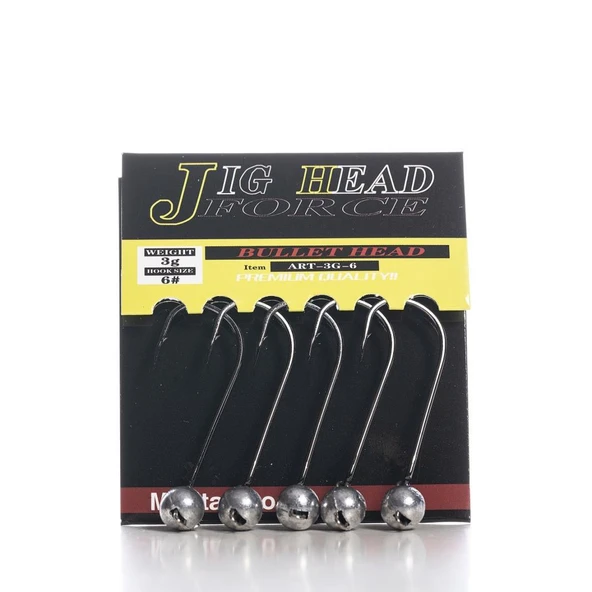 Caretta Force Jig Head Art (Mafsallı) Mustad İğneli - 5
