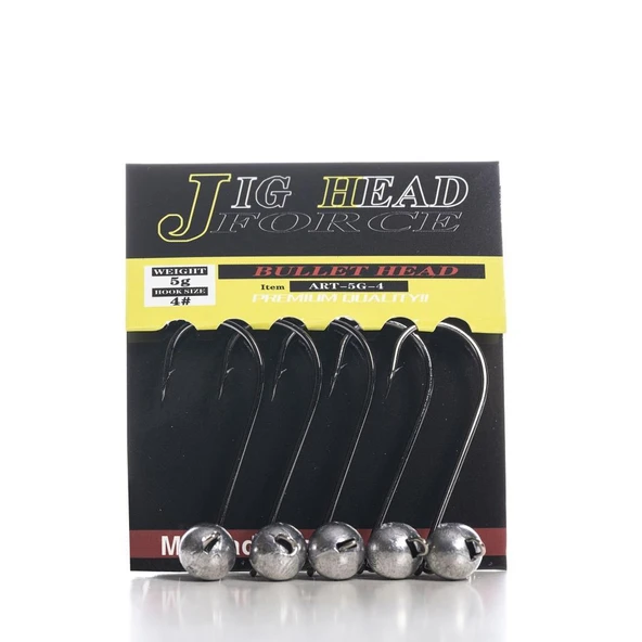 Caretta Force Jig Head Art (Mafsallı) Mustad İğneli - 6