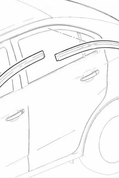 CHEVROLET AVEO 2006-2010 SD  uyumlu oto camlara özel ölçü cam rüzgarlığı rüzgarlık - Resim 10