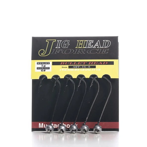 Caretta Force Jig Head Art (Mafsallı) Mustad İğneli - 3