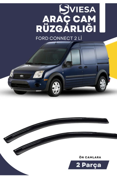 FORD CONNECT 2 Lİ  uyumlu oto camlara özel ölçü cam rüzgarlığı rüzgarlık ürün görseli 1