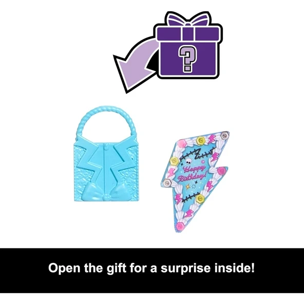 Monster High Scary Sweet Birthday Frankıe Steın Sweet 1600 JBG73 JBG75 - Resim 5