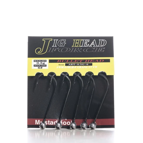 Caretta Force Jig Head Art (Mafsallı) Mustad İğneli - 2