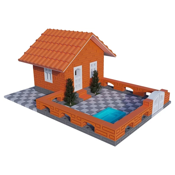 Enzo Küçük Mimar Yazlık Evi 598 Parça - 4