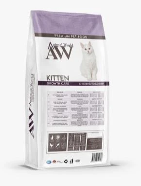 Animal World Kitten Tavuklu Balıklı & Karidesli Kedi Maması 15 Kg - Resim 2