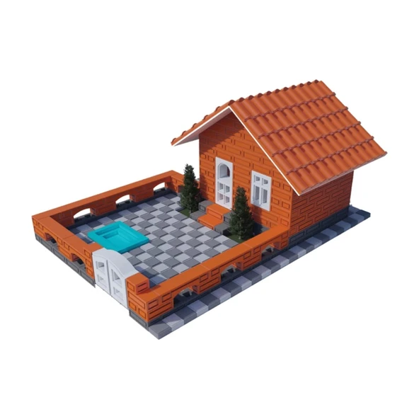 Enzo Küçük Mimar Yazlık Evi 598 Parça