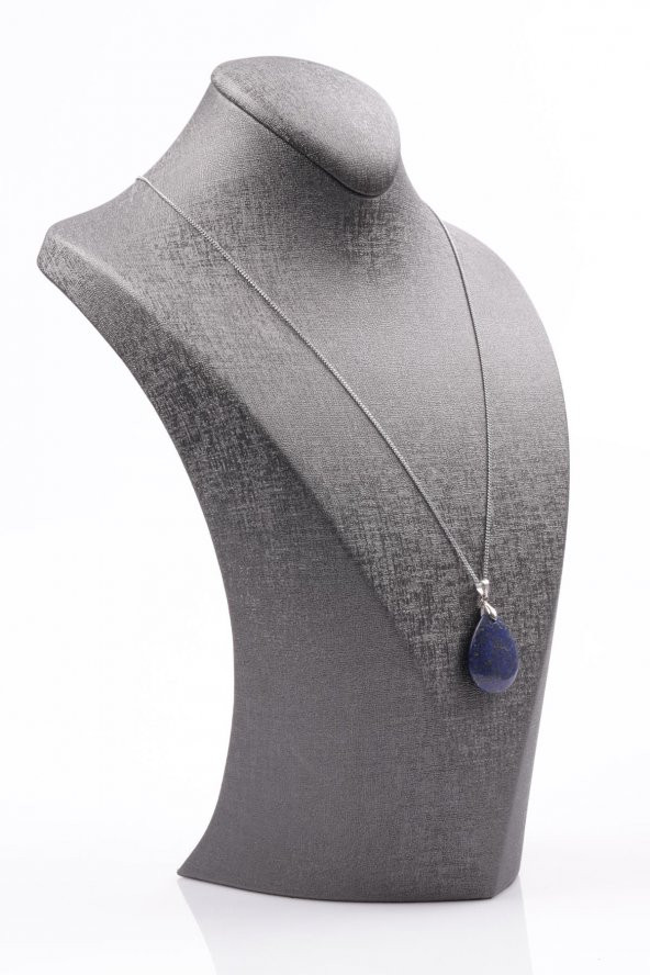 Lapis Lazuli Doğal Taş Kolye - 2