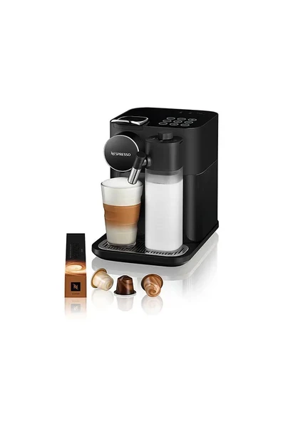 Nespresso F541 Gran Latissima Süt Çözümlü Espresso Kahve Makinesi, Siyah - 1