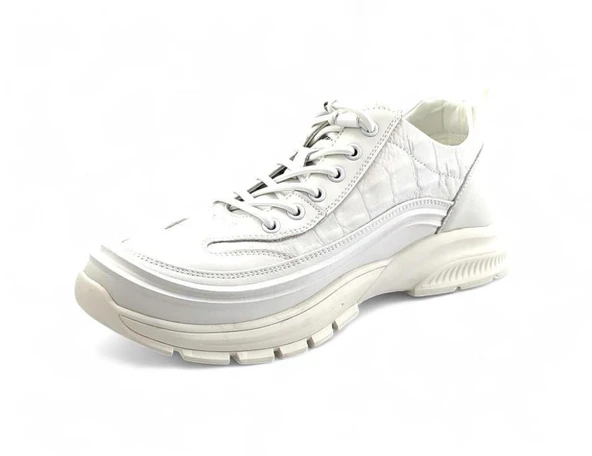 GUJA24K518 KALIN TABAN DERİ ERKEK SPOR AYAKKABI - Resim 7