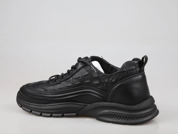 GUJA24K518 KALIN TABAN DERİ ERKEK SPOR AYAKKABI - Resim 3