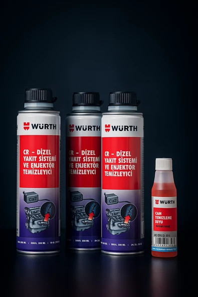 Dizel Enjektör Temizleyici Yakıt Katkısı 300 ML 3 Adet