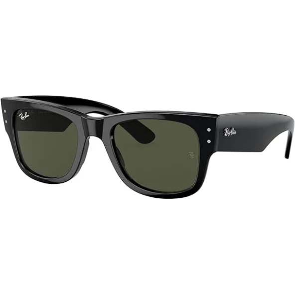 Ray-Ban Mega Wayfarer 0840S 901/31 Black-Green Güneş Gözlüğü - 1