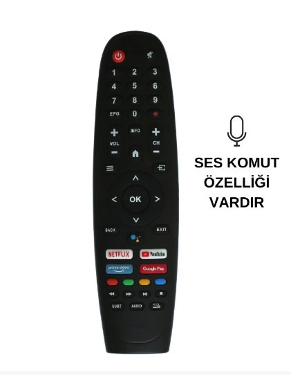 Onvo 50ovf9000uq Tv Kumandası ürün görseli