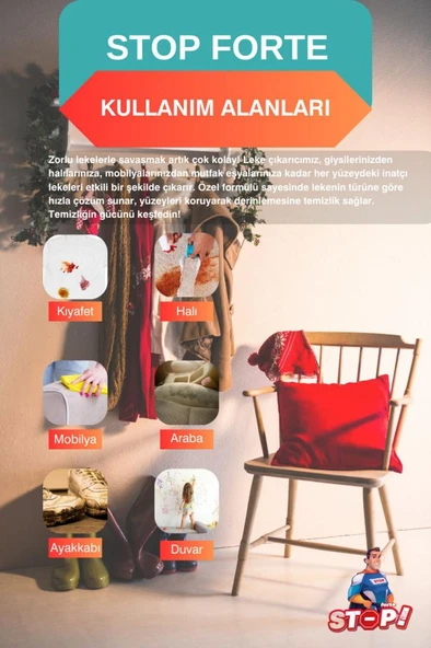 STOP Forte 3' lü Leke Çıkarıcı - Resim 4