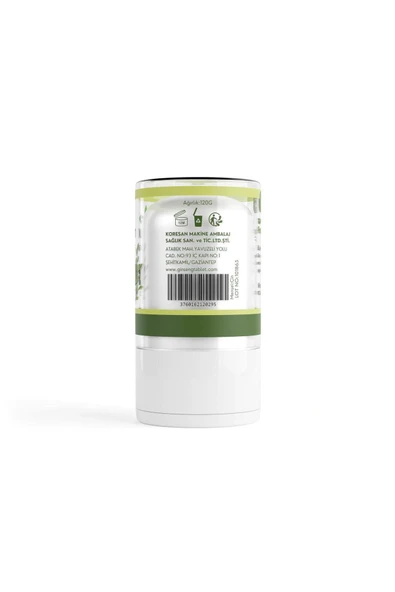 Kristal Roll On Deodorant Pure Alum 120gr 2 Adet Doğal Mineral Tuz Ter Karşıtı Taş Deodorant BÜYÜK - Resim 5