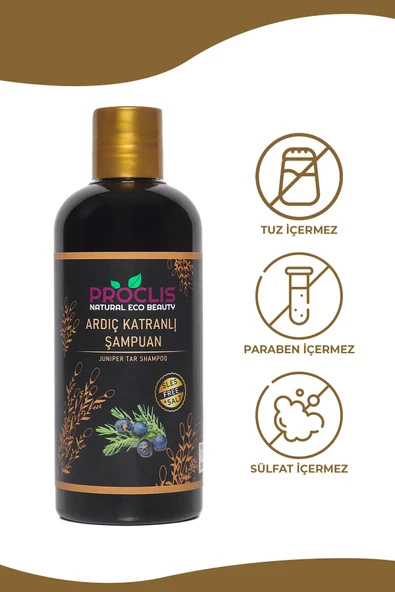Ardıç Katranlı Doğal Şampuan 400 ml - 3