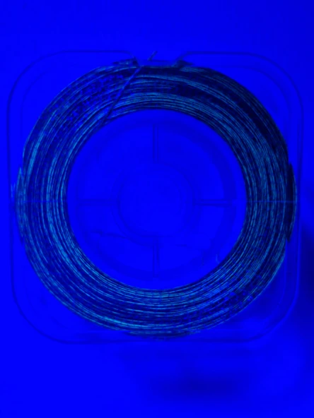 Eagenset Hazır Çapari Kombini Boru Sim Ultraviyole Uv Neon Koyu Yeşil Makarada - Resim 7