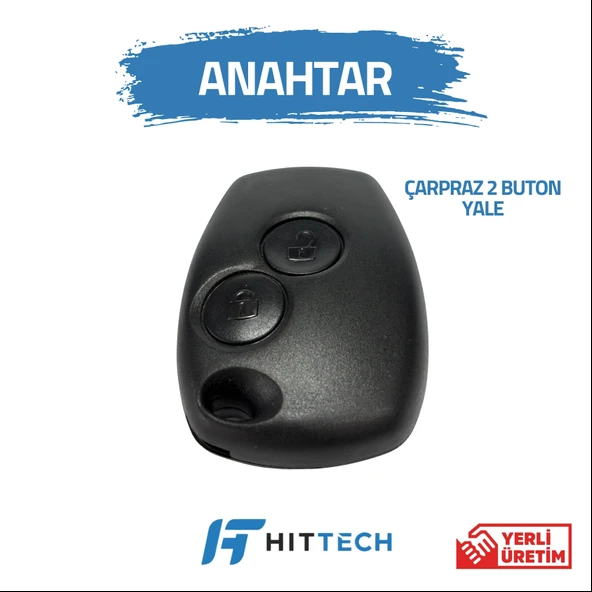 Renault - Master 3 Uyumlu 2 Buton Yale Anahtar Kabı ürün görseli