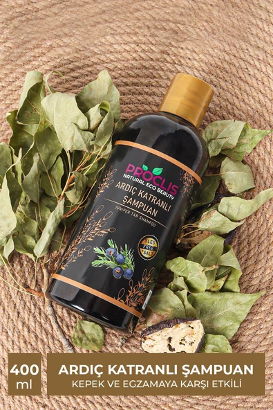 Ardıç Katranlı Doğal Şampuan 400 ml - 4