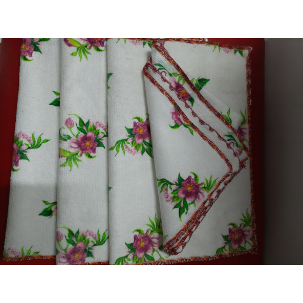 İHRACAT FAZLASI BASKILI %100 PAMUKLU 6'LI MUTFAK HAVLUSU - EBADI: 28 X 40 CM - 9