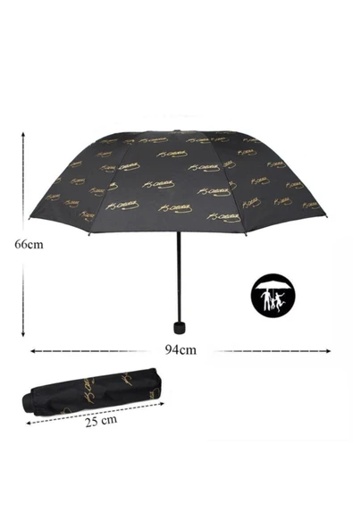 Marlux Kemal Atatürk Imzalı Erkek Şemsiye - Resim 5