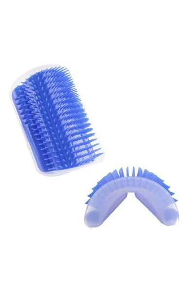 Pratik Kedi Tüyü Kaşıma Ve Tarama Aparatı Duvara Monte Kaşıma Aleti, Nane Otu Hediye - 3