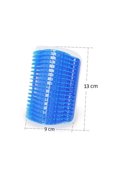 Pratik Kedi Tüyü Kaşıma Ve Tarama Aparatı Duvara Monte Kaşıma Aleti, Nane Otu Hediye - 5