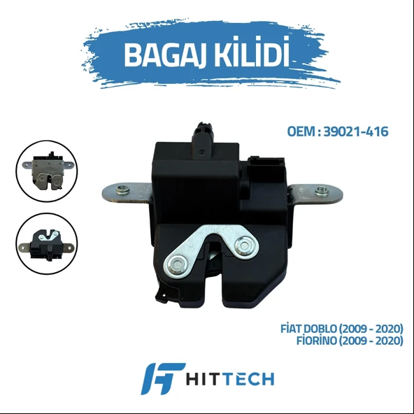 Fiat Doblo Fiorino Uyumlu Bagaj Açma Kilidi ürün görseli