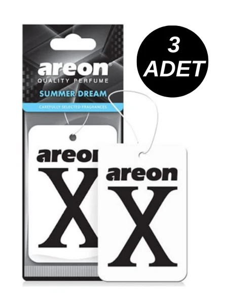 Areon X Summer Dream 3'lü Oto Araç Kokusu ürün görseli