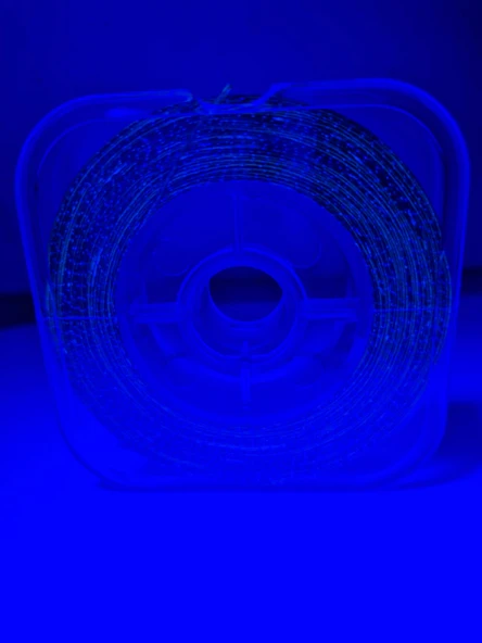 Eagenset Hazır Çapari Kombini Boru Sim Ultraviyole Uv Neon Koyu Yeşil Makarada - Resim 8