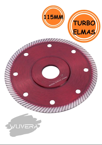 Wuvera Turbo Seramik Fayans Kesici – 115 mm Turbo Disk ile Hassas ve Temiz Kesim ürün görseli 1