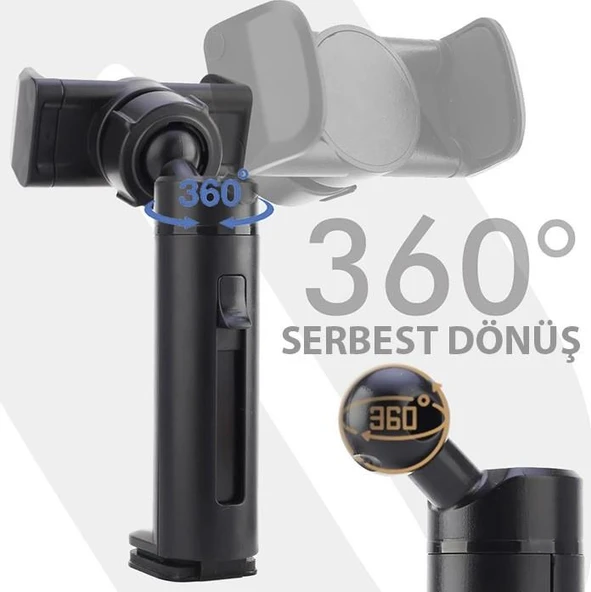 Zhltools Masa Koltuk Klipsli Telefon Tutucu Stand - Resim 4