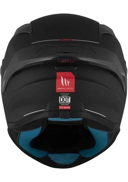MT Targo S Solid A1 Mat Kapalı Kask - 4