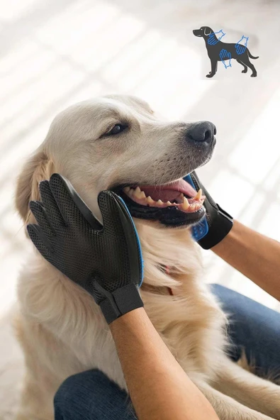 Kedi & Köpek Tüy Toplama Masaj Ve Kaşıma Eldiveni - 3