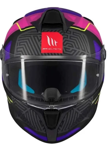 MT Helmets Targo S Brik C8 Kapalı Kask