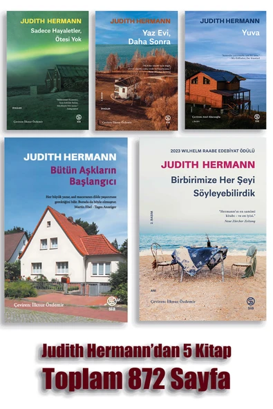 Judith Hermann Kitap Seti 5 Kitap 872 Sayfa ürün görseli