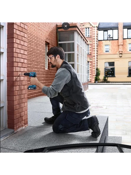 Bosch GSB 185-Li Akülü Vidalama Matkap Tek Akülü 82 Parça Uç Setli - 3