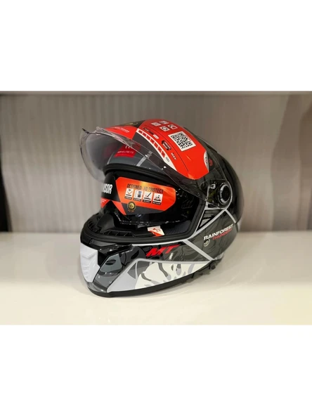 Mt Helmets Kask mt Thunder 4 Sv Raınforest C2 Parlak Gri ürün görseli